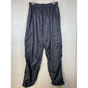 Vintage Northcrest Men's Black Track Pants L 36–38 Athletic Joggers Retro Y2K‎
